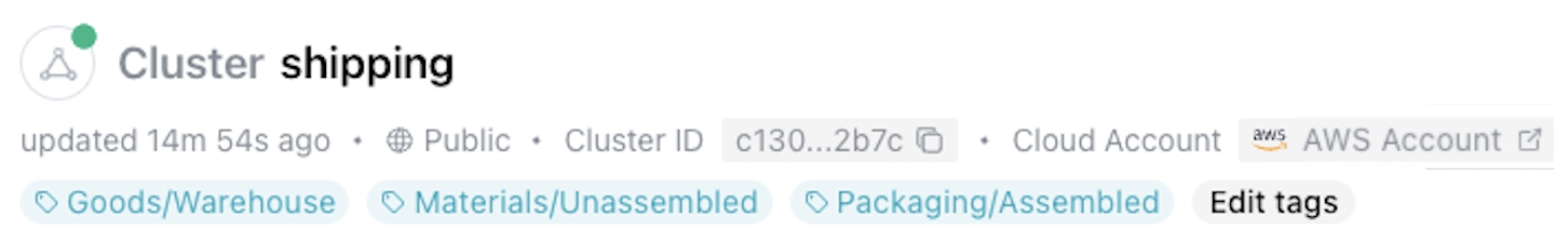 Resource tags